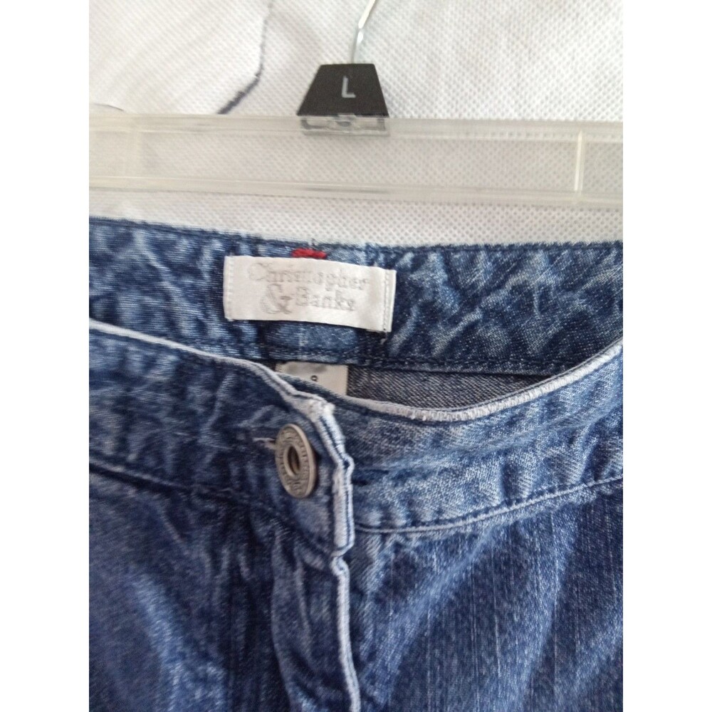 Christopher &Banks Womens Size 8 Capri Cropped Denim - Picture 7 of 12